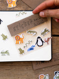 8 kleine Tiere - Sticker Pack