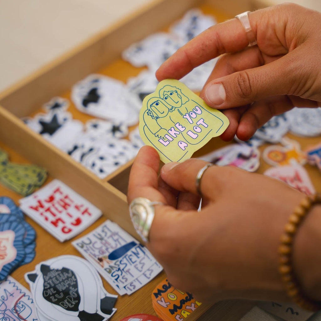 Like you a lot - Sticker