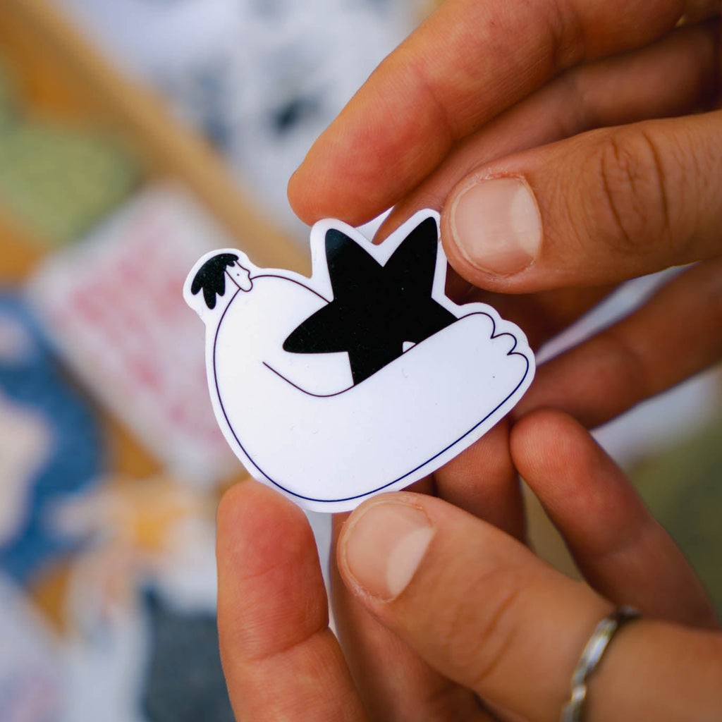 Sternenumarmung - Sticker