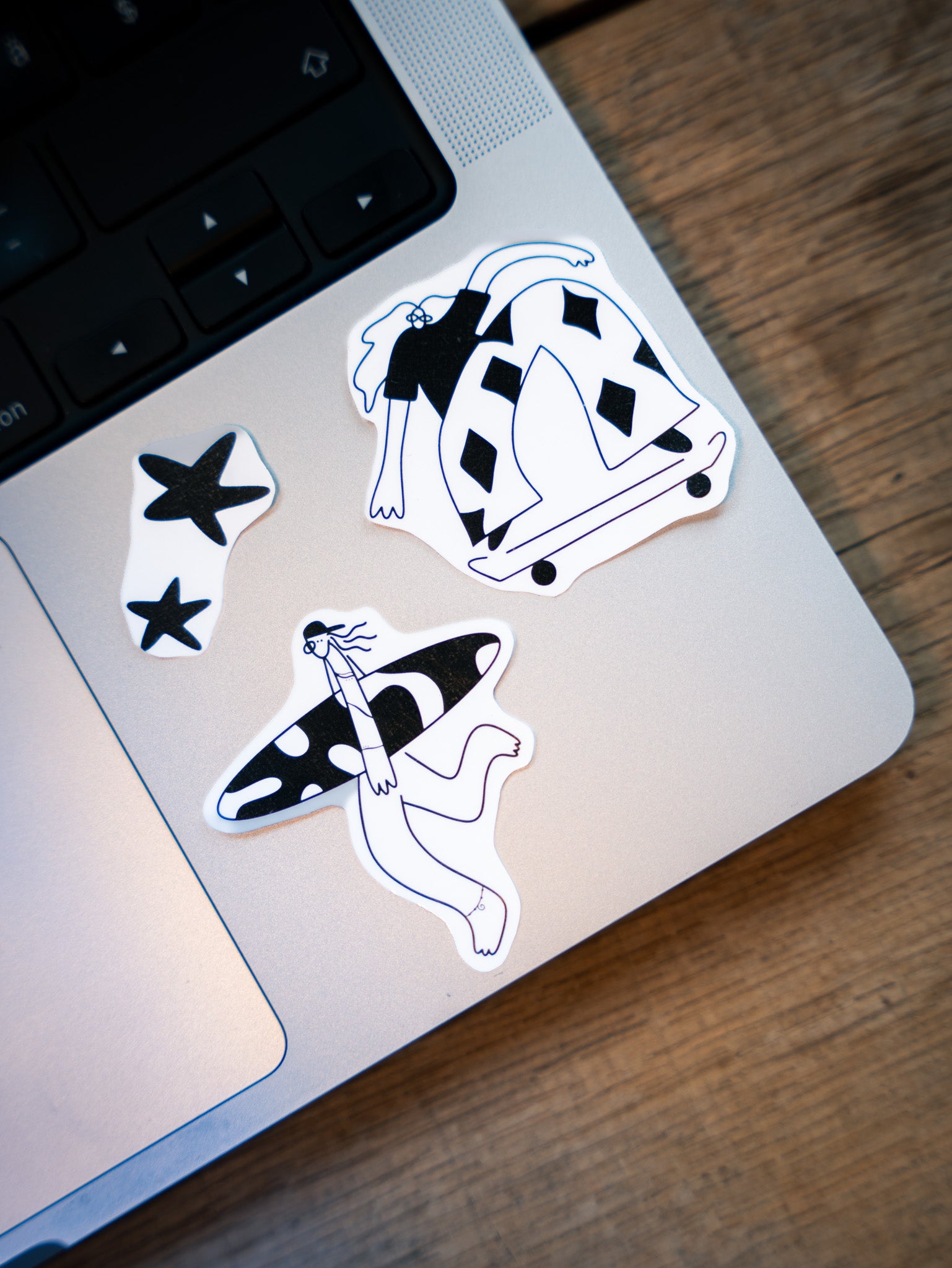 skatende Person - Sticker