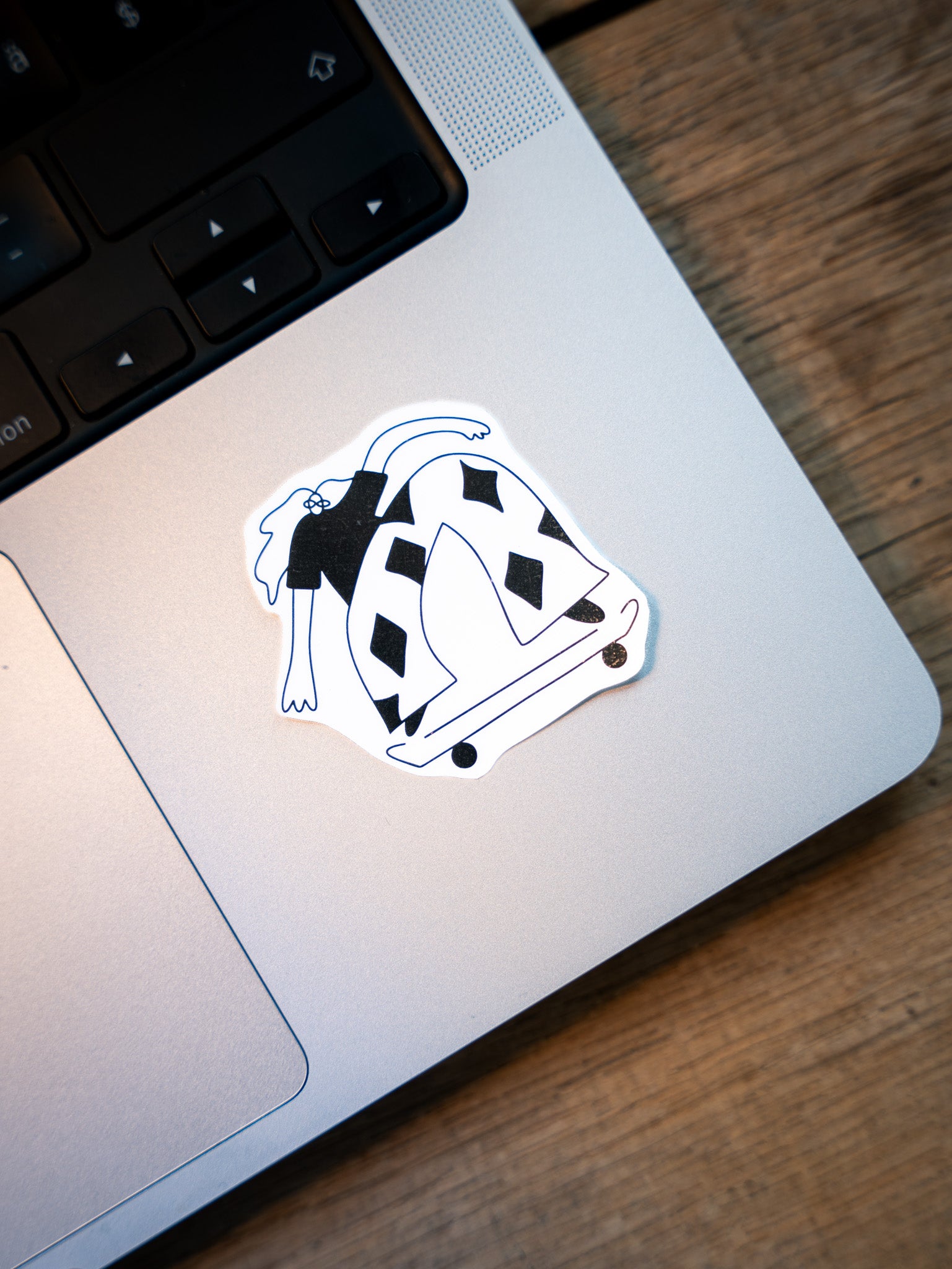 skatende Person - Sticker