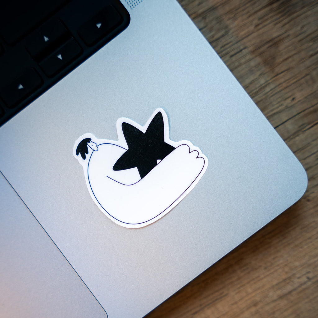 Sternenumarmung - Sticker