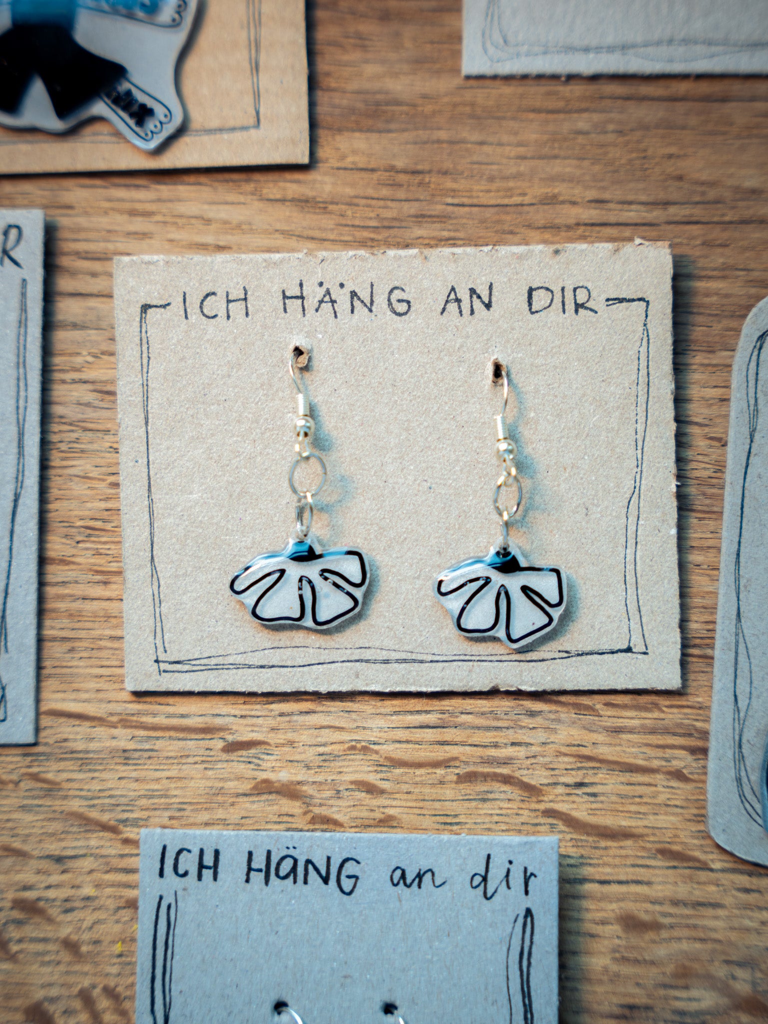 Blumen - Ohrringe