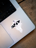 surfende Person - Sticker