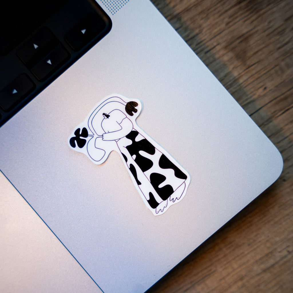 Blumenperson - Sticker