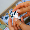 surfende Person - Sticker